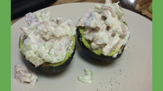 Chicken Salad in Avocado Cups